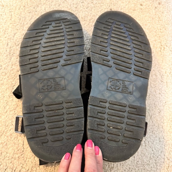 Dr. Martens Geraldo Black Ankle strap Sandal - Picture 5 of 6